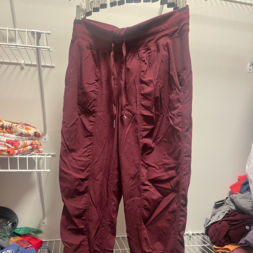 lululemon athletica Burgundy Leggings